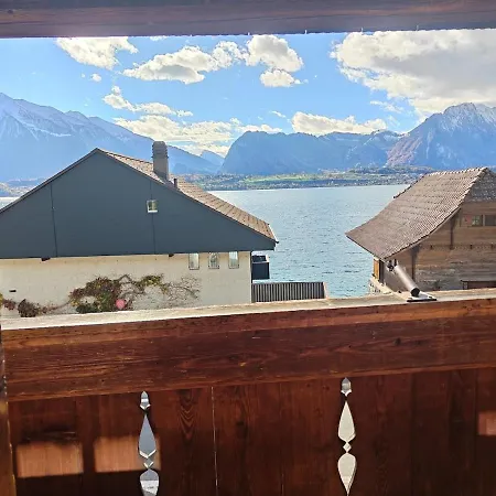 Historic Stationhouse - 20 Min From Interlaken Apartmán *