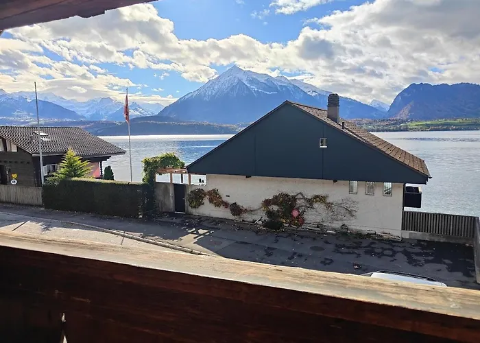 Historic Stationhouse - 20 Min From Interlaken דירה