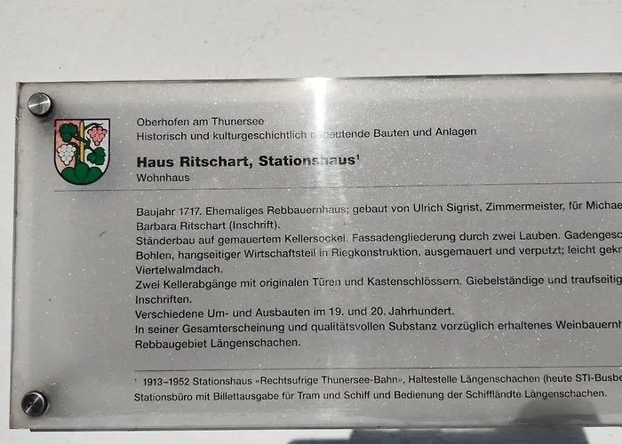 Historic Stationhouse - 20 Min From Interlaken * 欧伯奥芬